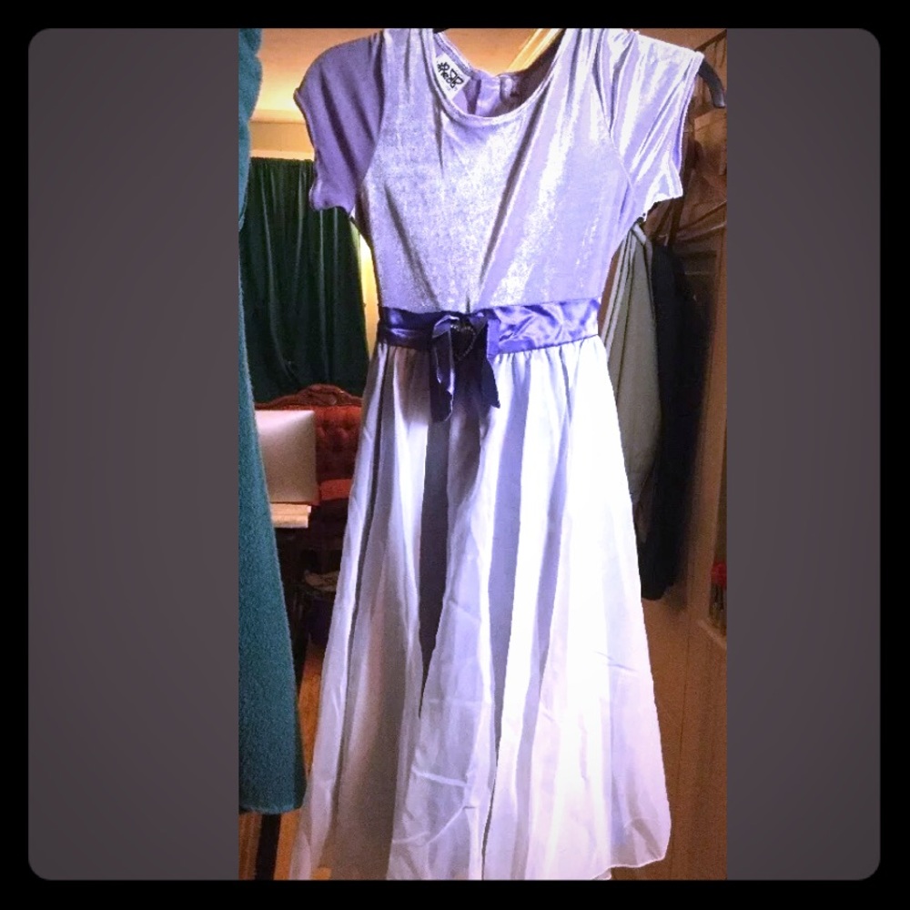 🌺Girls JoLene purple dress size 10